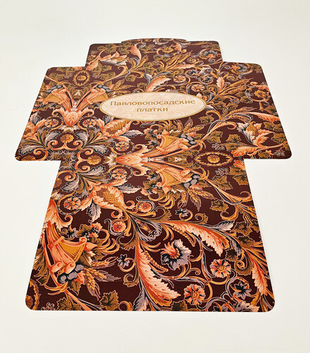 Коробка для платков Презент (оптимально подходит для шёлковых платков)