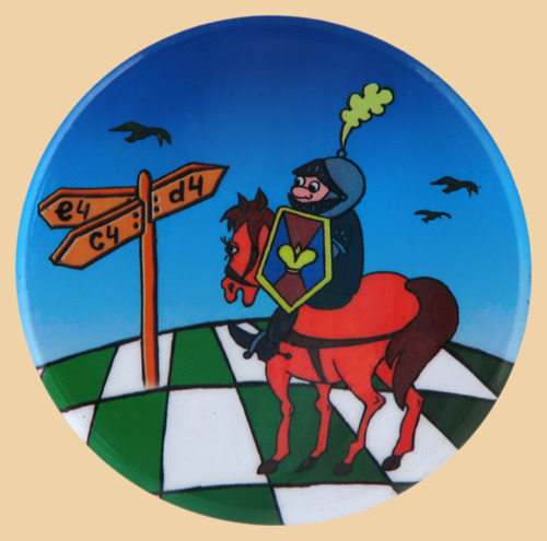 Магнит шахматный Конь (56 мм)