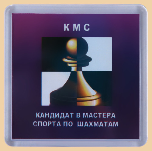 Магнит шахматный КМС (квадратный)
