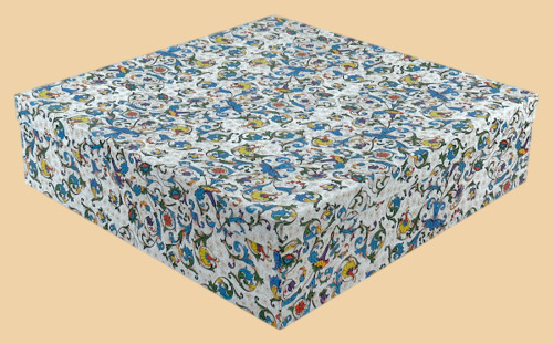 Коробка Цветочная (42 на 42 на 11 см)