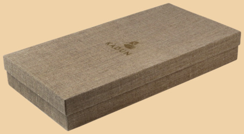 Коробка для шахмат Ретро Пражские мотивы (фирменная, лён)