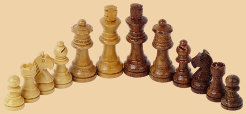 Шахматные фигуры Стандарт (высота короля 5,3 см)