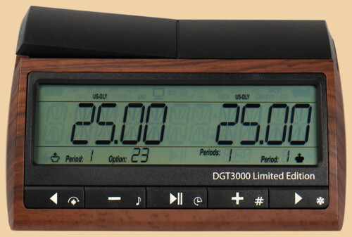Шахматные часы DGT 3000 Limited Edition (пластиковый корпус)