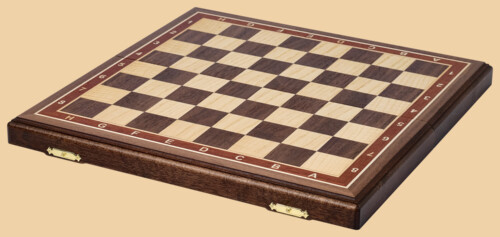 Шахматы Высший разряд №2 (американский орех-ясень, клетка 4 см)