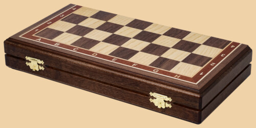 Шахматы Высший разряд №2 (американский орех-ясень, клетка 4 см)