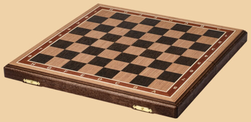 Шахматы Декаданс №2 (венге-дуб, клетка 4 см)