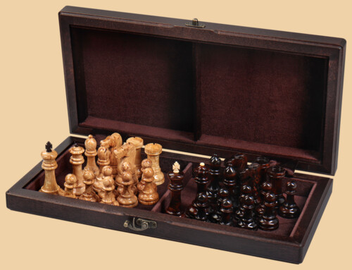 Шахматы Странствие №2 (венге-ясень, клетка 4 см)