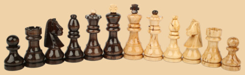 Шахматы Карельская берёза Тревел