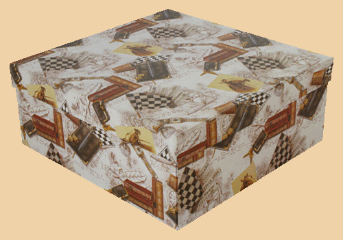 Коробка Светлая (40 на 75 на 8 см)