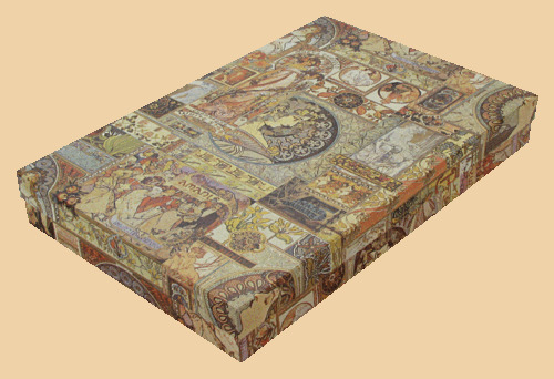 Коробка Светлая (40 на 75 на 8 см)