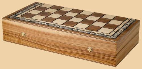 Шахматы Дубовые (большие, классические фигуры, дуб)