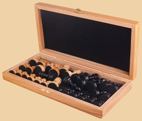 Шахматы Интарсия (махагон)